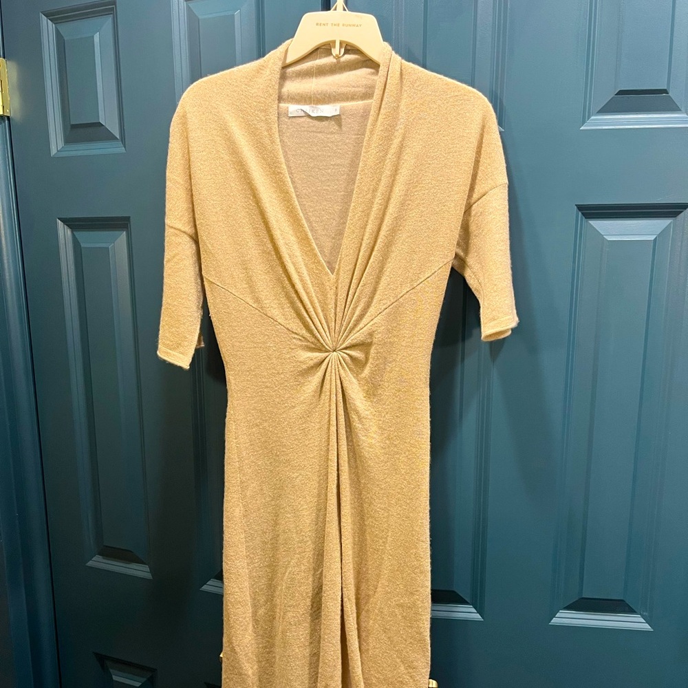 Chaikin gorgeous golden shimmer dress